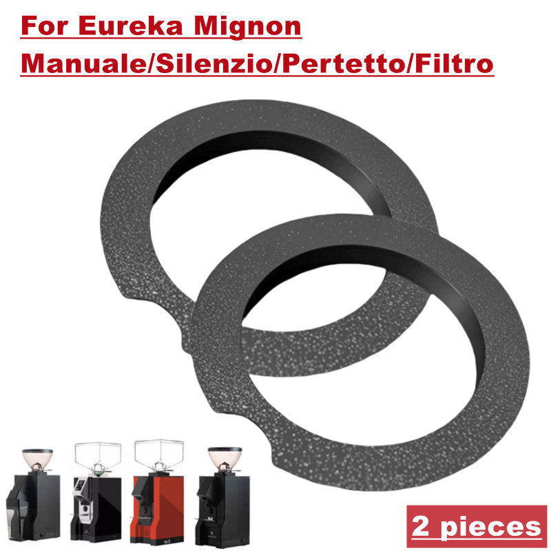 Burr Hand Grinder - 2 Anelli Anti-Intasamento per Macinacaffè Eureka