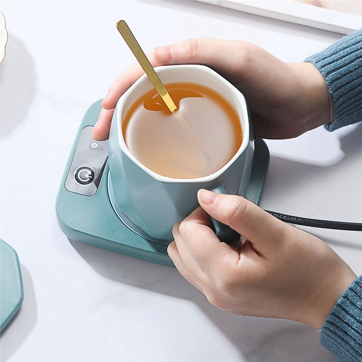 Coffee Tea With Milk - [Promozioni] Scaldabevande per Tazze, Scalda Tazza