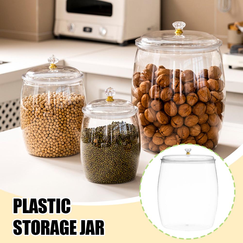 Coffee Tea Sugar - Grande Contenitore Trasparente in Plastica con