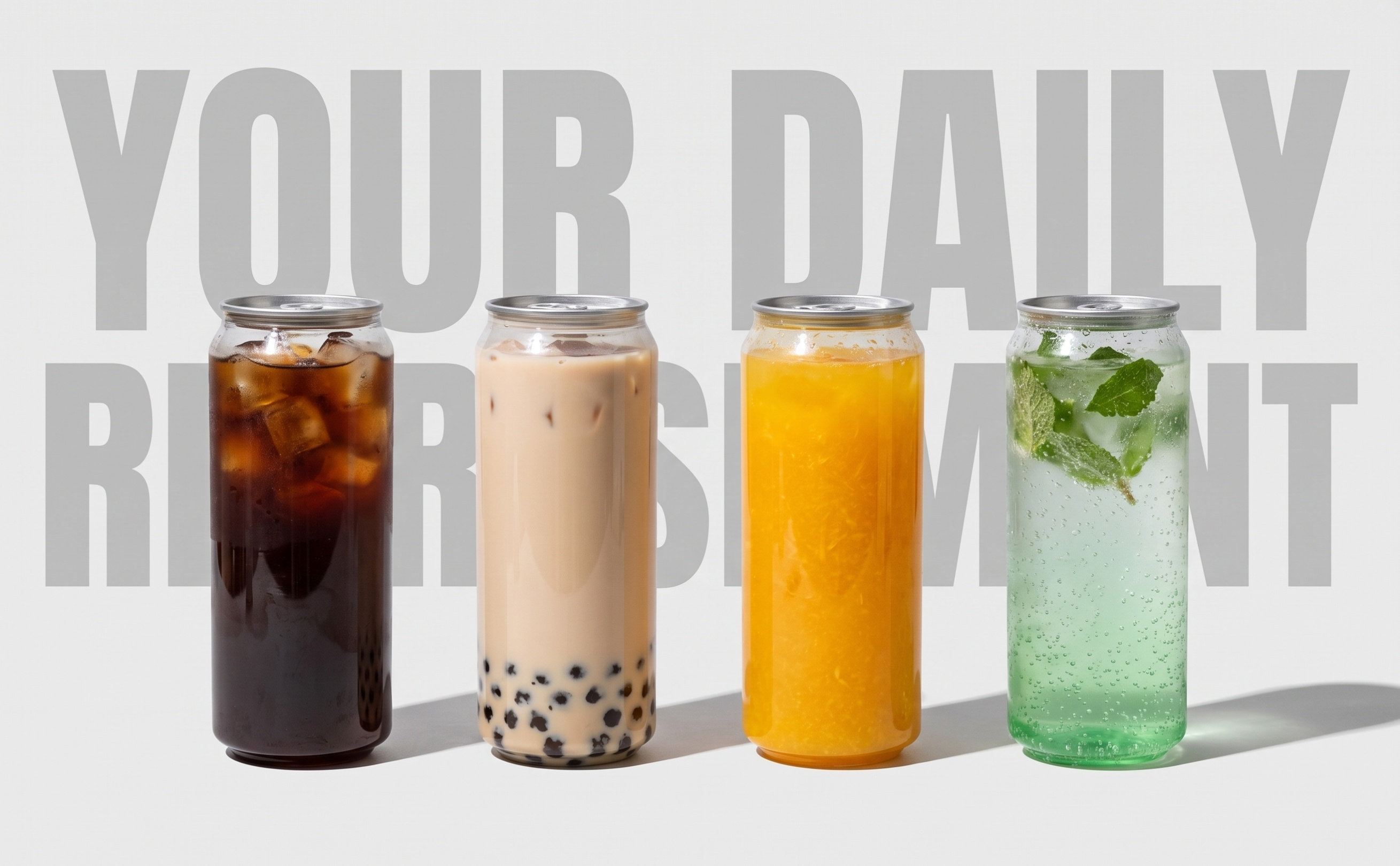 Coffee Tea With Milk - 10 barattoli per conserve ad alte
