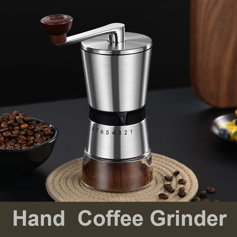 Macinacaffè Manuale Regolabile - Burr Hand Grinder recensione e prezzo