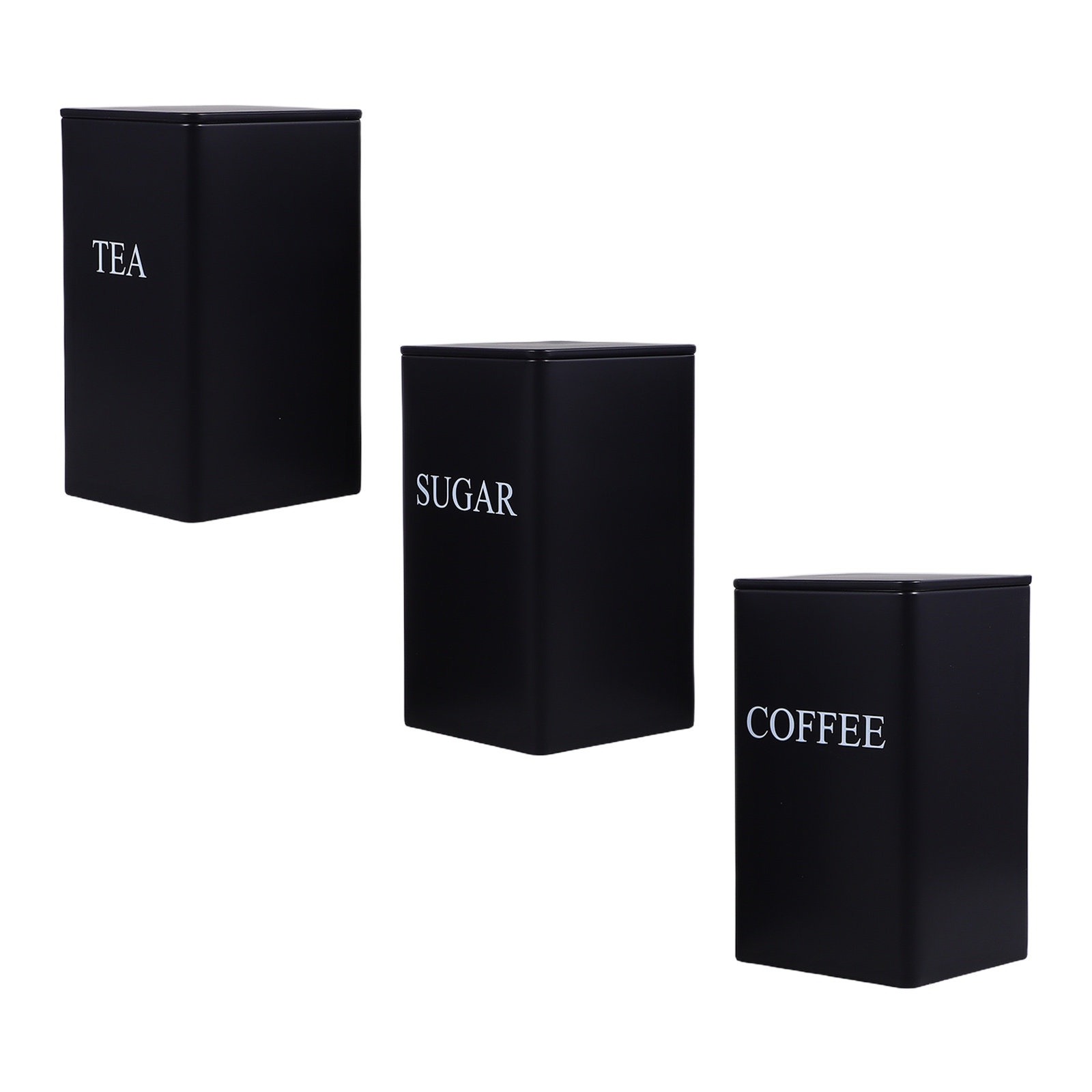 Set da 3 contenitori in metall - Coffee Tea Sugar recensione e prezzo
