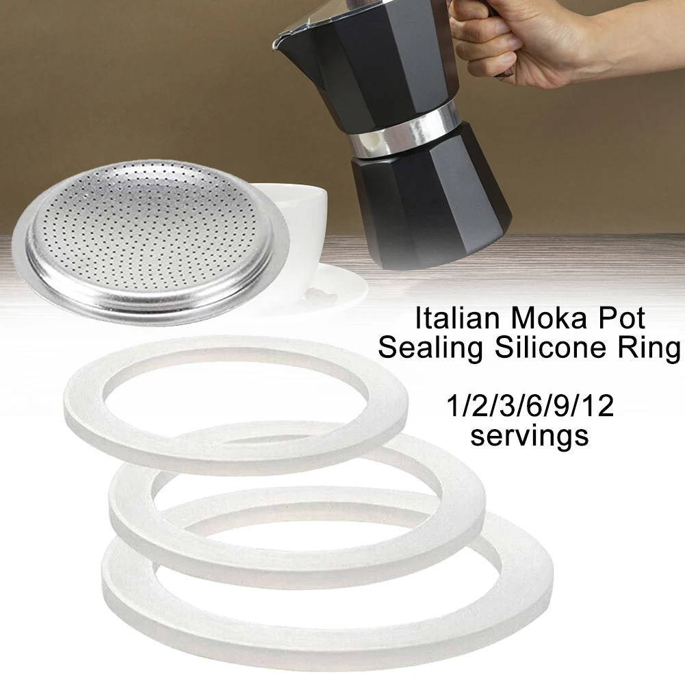 1 set guarnizione in gomma sil - Moka Pot Stove recensione e prezzo