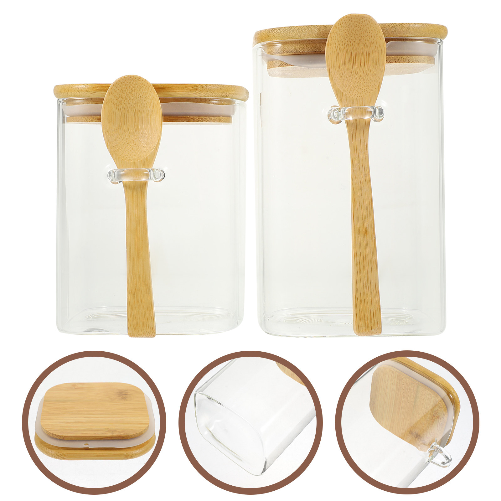 2 set di contenitori in vetro  - Coffee Tea Sugar recensione e prezzo