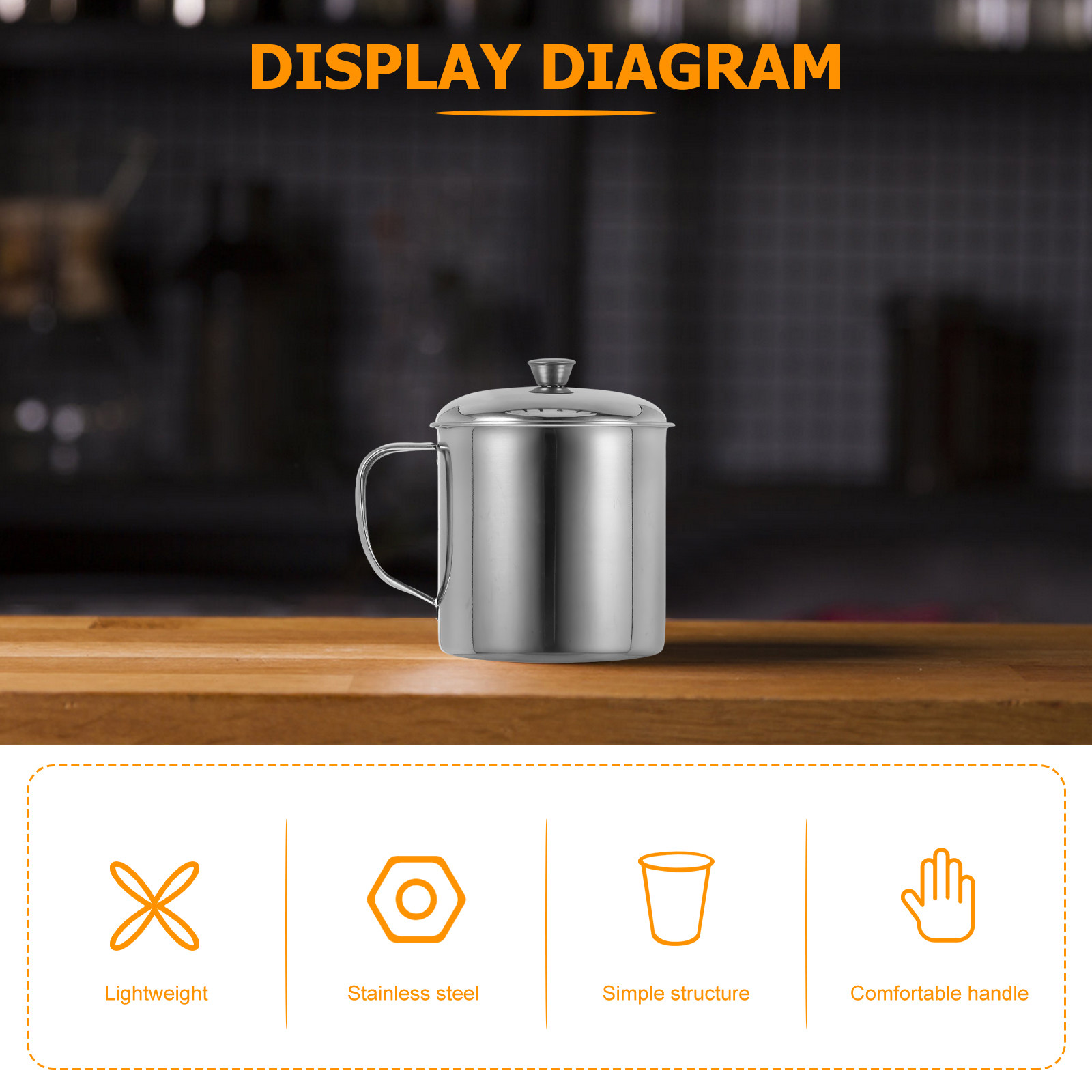 Tazza in acciaio inossidabile  - Coffee Tea & Espresso Appliances recensione e prezzo