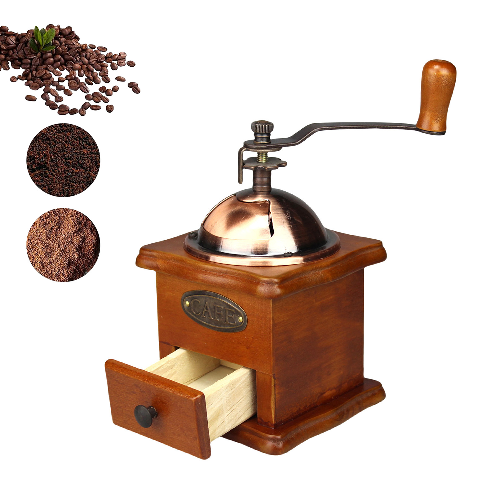 Macinacaffè manuale antico Mac - Burr Hand Grinder recensione e prezzo