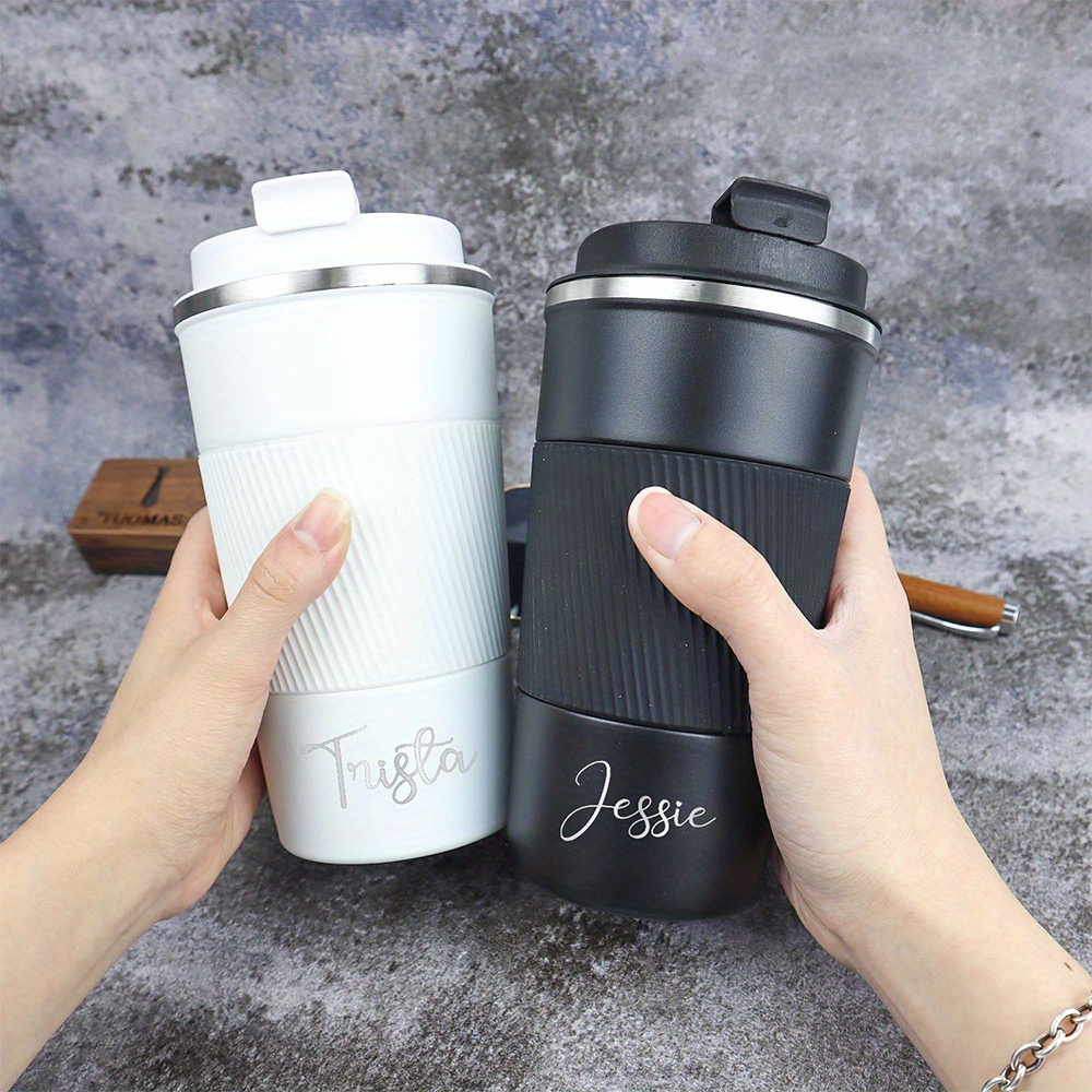 Tazza da viaggio in acciaio in - Coffee Tea Name recensione e prezzo