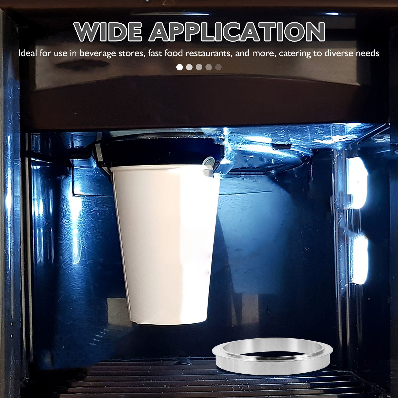 2 anelli in alluminio per macc - Coffee Tea With Milk recensione e prezzo
