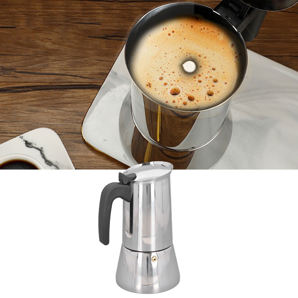 Caffettiera Moka in Acciaio In - Moka Pot Stove recensione e prezzo