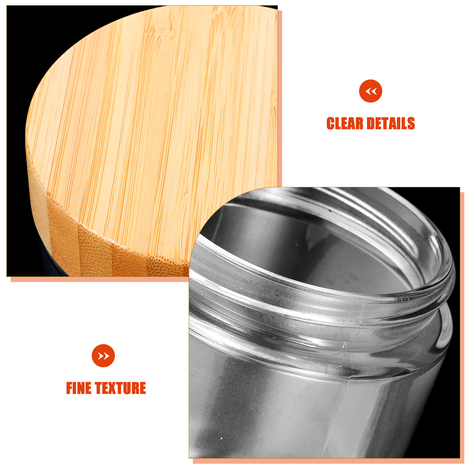 4 Contenitori in Vetro Robusti - Coffee Tea Sugar recensione e prezzo