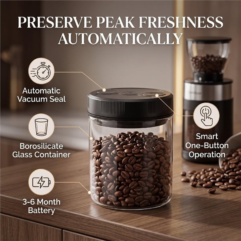 Contenitore per caffè con sist - Coffee Tea Sugar recensione e prezzo