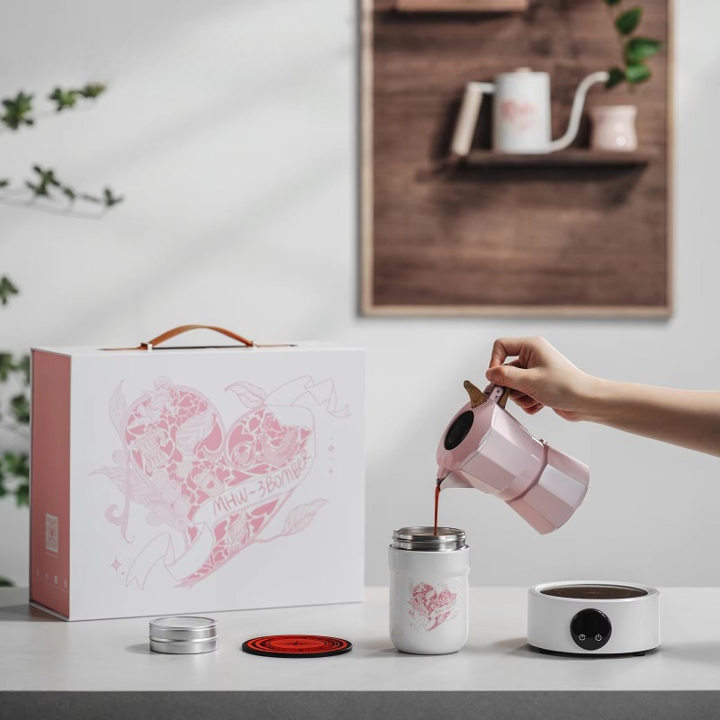 Set Caffettiera Moka MHW-3BOMB - Moka Pot Stove recensione e prezzo