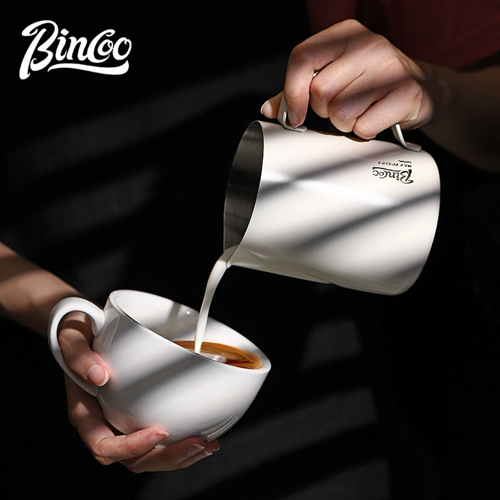 BINCOO 350/600ML Caffè Schiuma - Barista Milk Jug recensione e prezzo